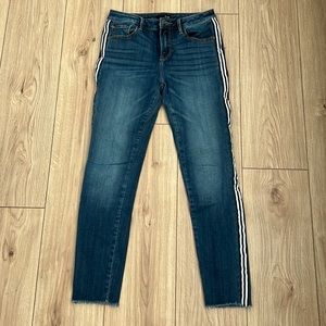 Aqua Track Stipe Jeans
